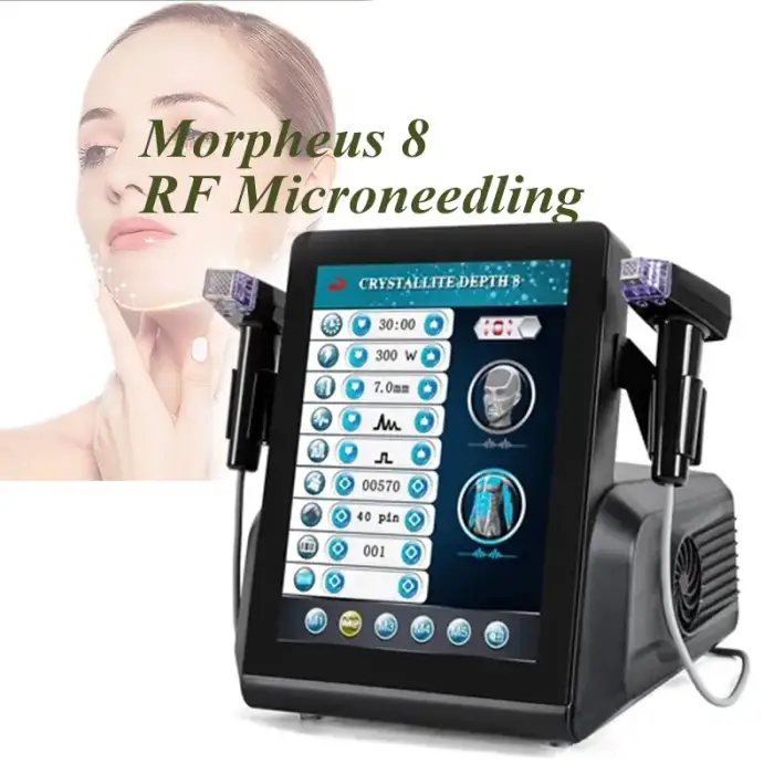 MORPHEUS 8 FRACTIONAL RF MICRONEEDLING MACHINE: SKIN TIGHTENING WITH FRACTIONAL RADIOFREQUENCY AND MICRONEEDLES