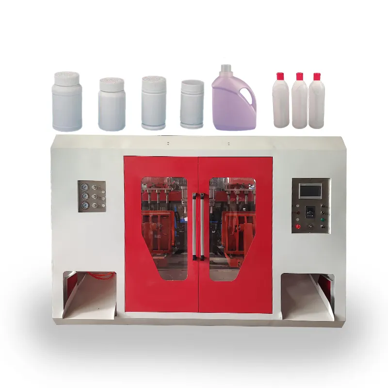 Fully Automatic HDPE PP PE Plastic Bottle Blowing Molding Machine for Efficient Production