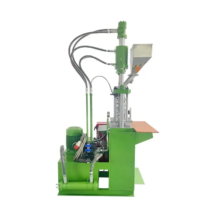 Mini Vertical Injection Molding Machine for PVC, PE, ABS, and PP Plastic Manufacturing