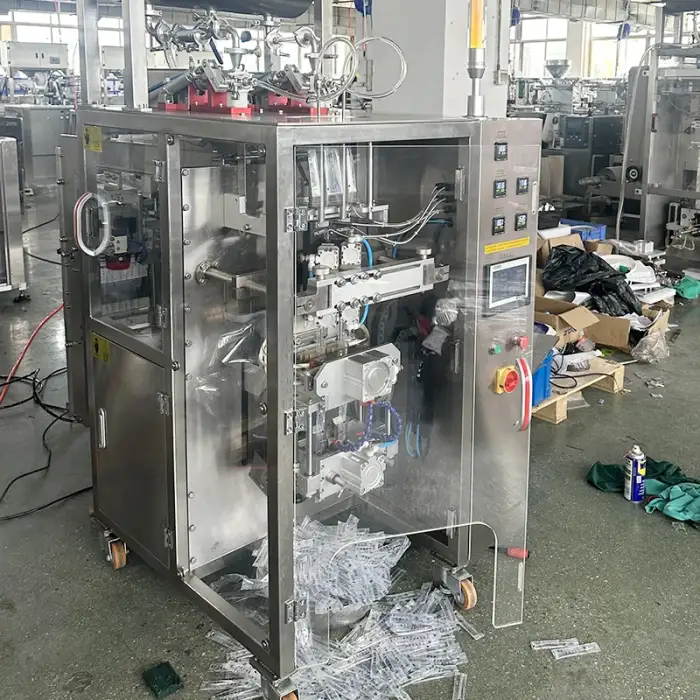 Full automatic back seal milk coffee stick pack powder packaging machine