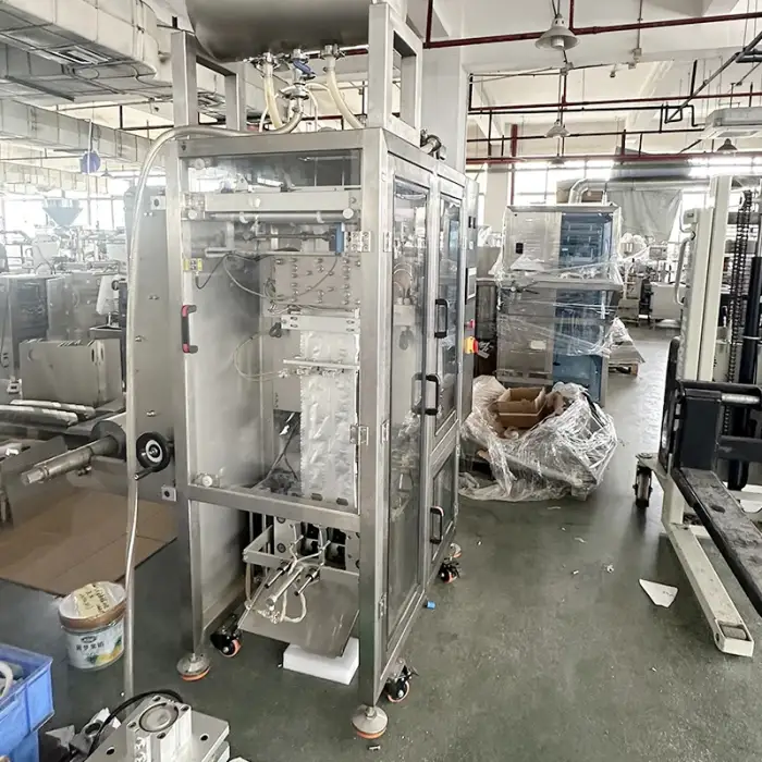 Full automatic back seal milk coffee stick pack powder packaging machine