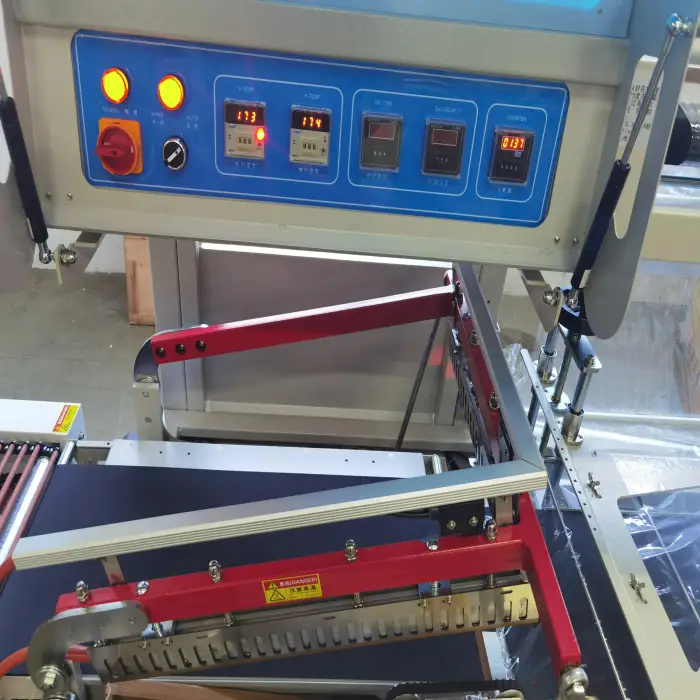 High Performance High Speed Automatic Vegetable Fruit Film Heat Sealing Shrink Machine