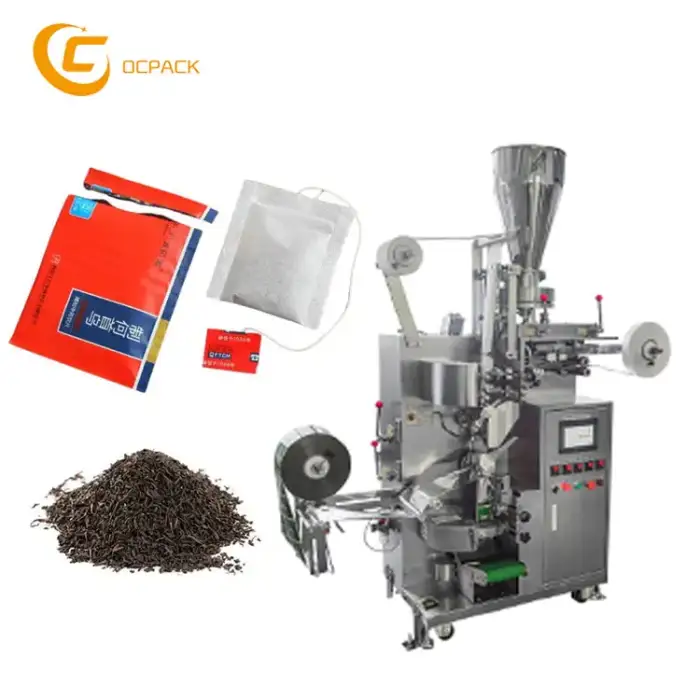 Automatic Small Manual Inner And Outer Tea Bag Packing Machine And Sealing For Broken Leaves Granule Tea Packaging Machine