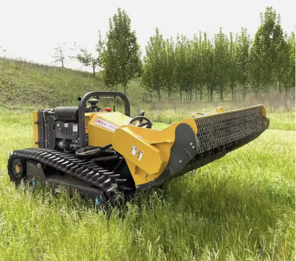 55 degree slope forestry mulcher mower