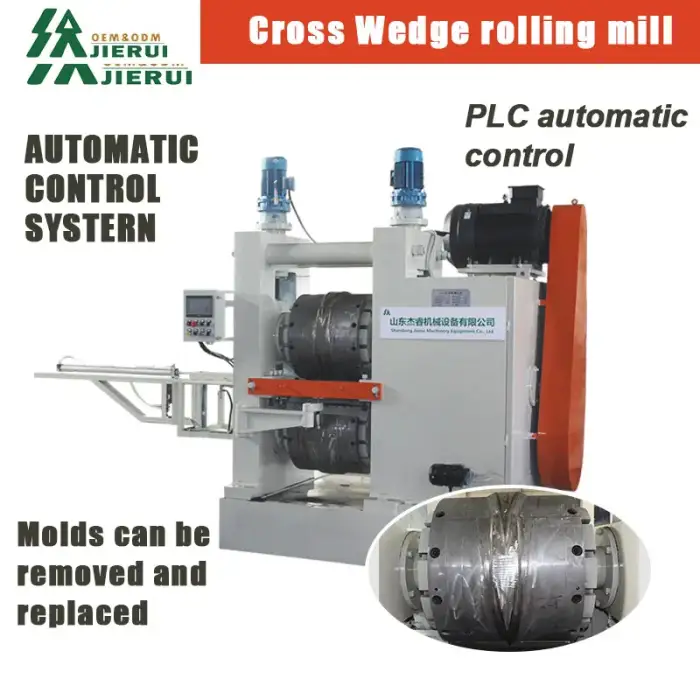 Cross wedge rolling machine for automobile gearbox