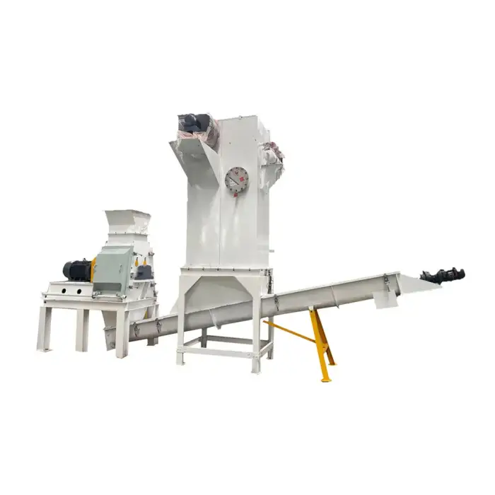 Double Rotor Grinding Hammer Mill Machine