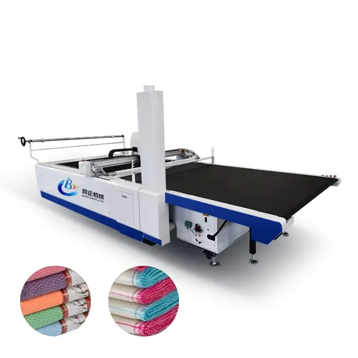 Cloth cutting machine automatic textile cloth fabric cutting machine garment cutter plotter apparel machinery