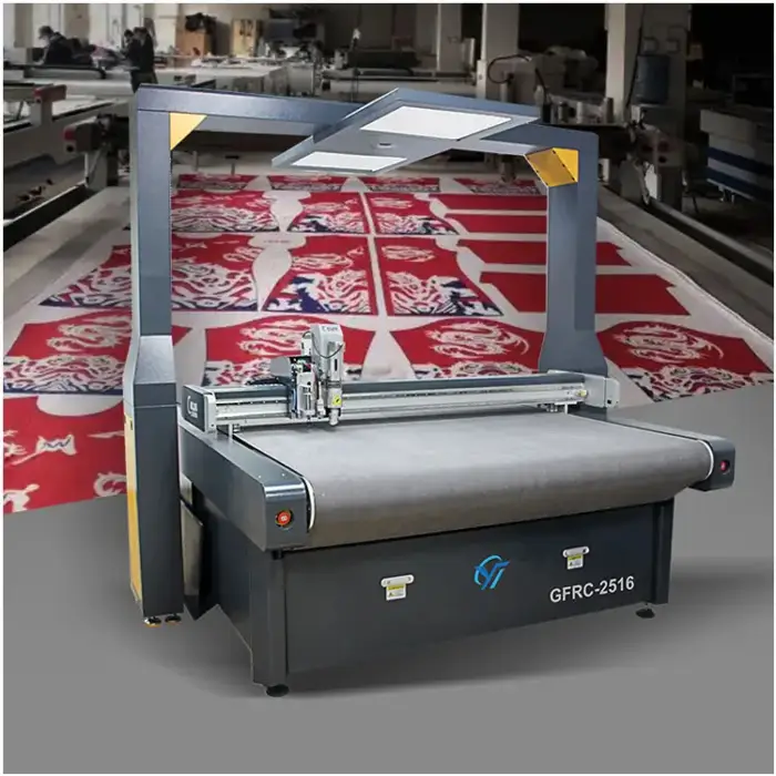 Flatbed Fabric Textile Cloth Garment Apparel Cutting Machine