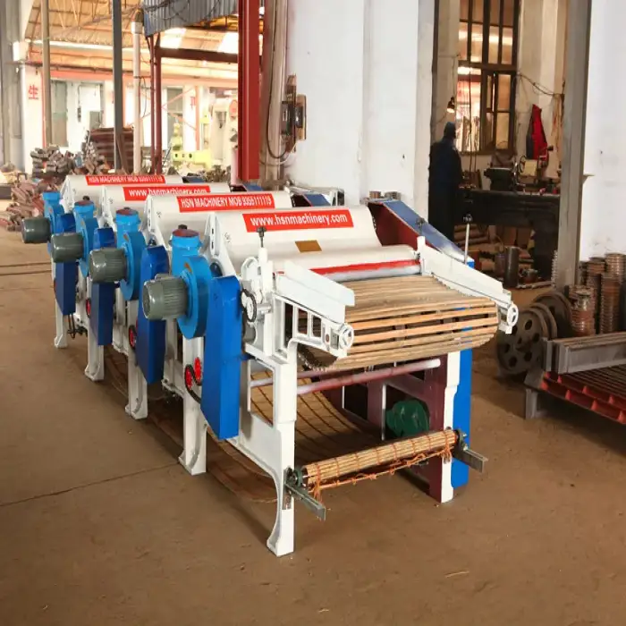 Open Weave Hemp Textile Jute Used Waste Apparel Cloth Garment Recycling Machine For OE Spinning