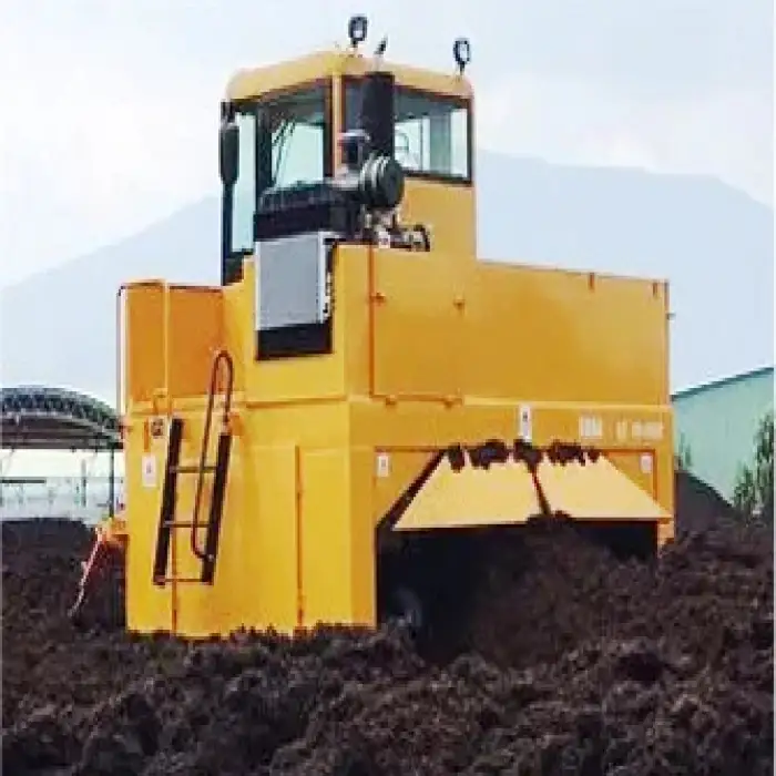 Mushroom compost turning machine Livestock Cattle Dung Compost Mixer turner Poultry Manure ferment turning machine