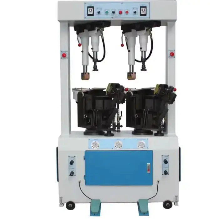 Factory Tenghong TH-715A Automatic Universal Hydraulic Sneaker Rubber Shoes Heel Sole Attaching Press Pressing Machine