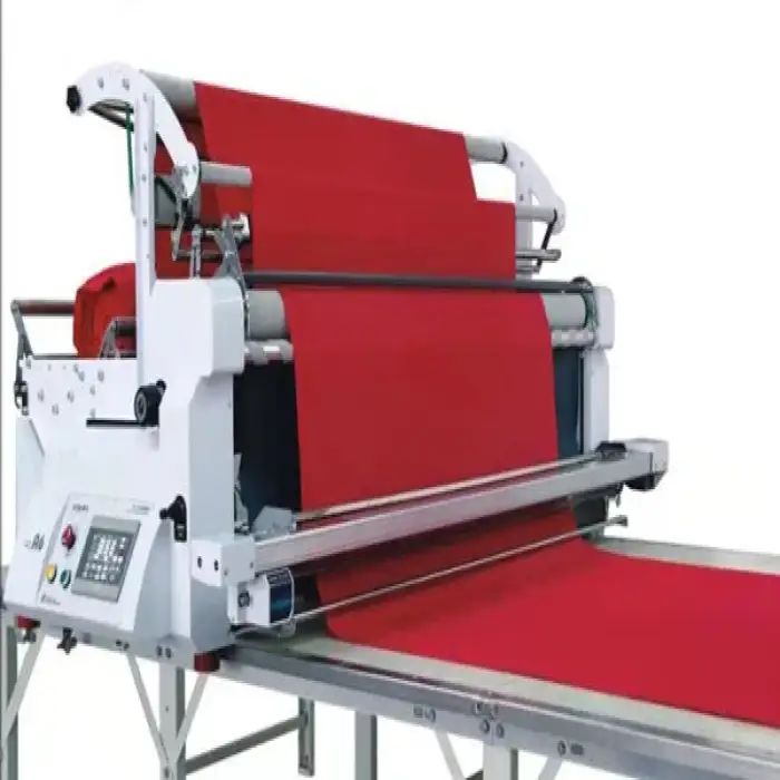 Fabric cloth garment apparel spreading machine apply to woven composite non-elastic rolled fabrics