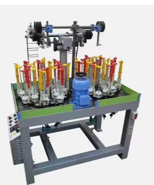 Spindle Round Sneaker Lace Making Machine - High-Speed Braiding Machine for Fishing Line and Traction Rope