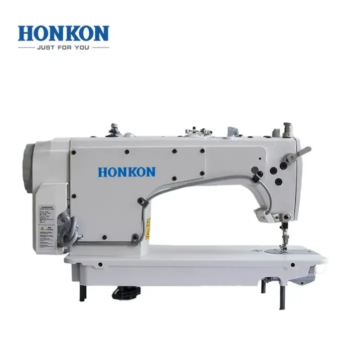 HK-8700D Apparel Machine  High Speed Direct Drive Lockstitch Industrial Sewing Machine Straight Machine