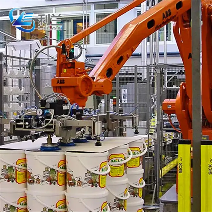 Automatic Carton industrial robot stacking machine for robotic application of packing bags and cartons boxes