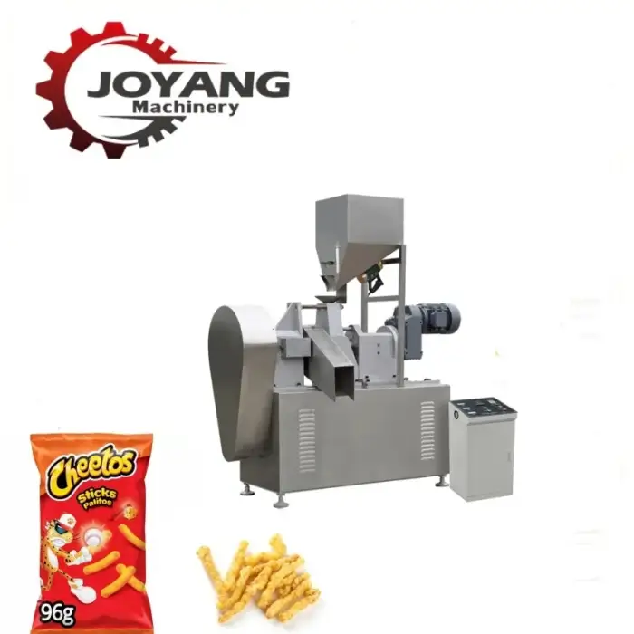 Fully Automat Fried kurkure Extruder Cheetos Sneaks Making machine Nik Nak Production machine