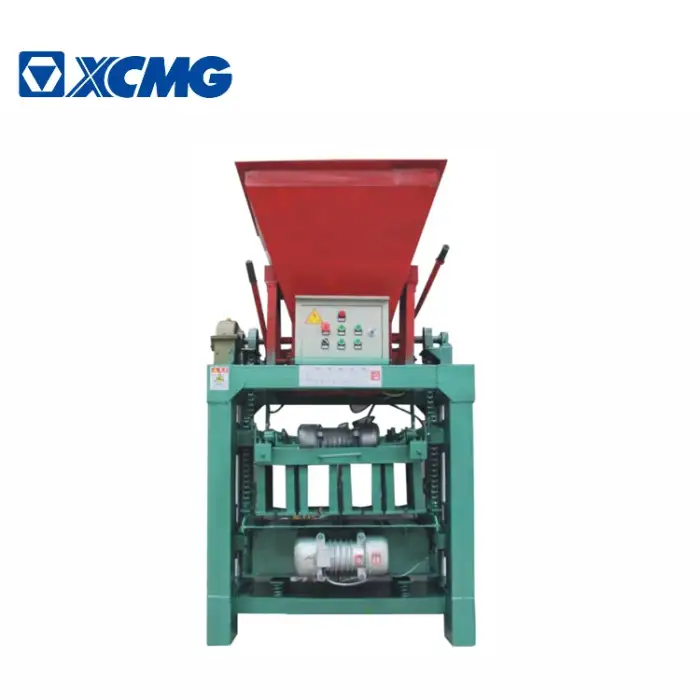 XCMG Official XZ35B Semi-Automatic Block Making Machine: Brick Moulding Machine with Hopper