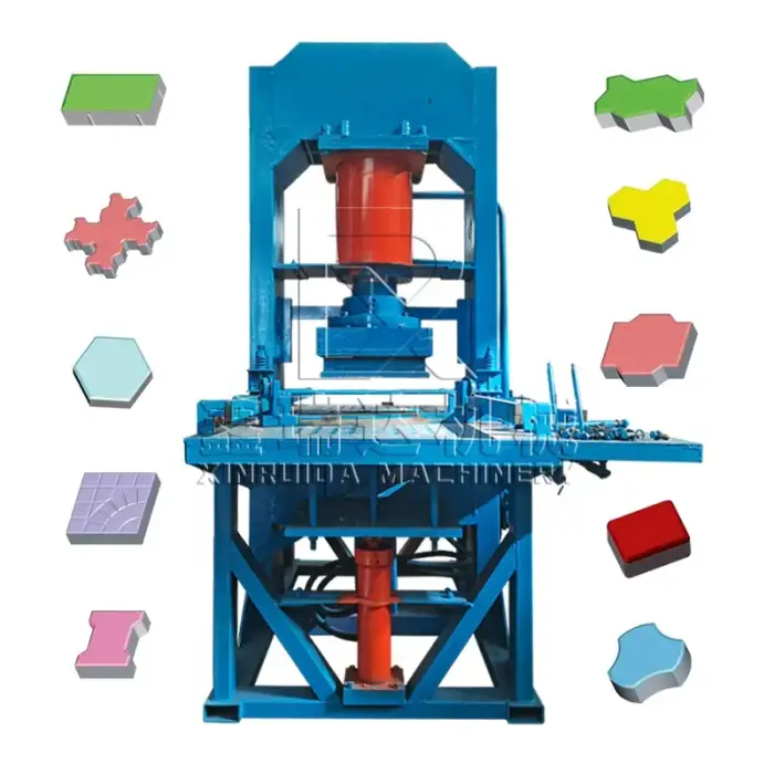 XRD-280 Recycled Plastic Hydraulic Concrete Block Machine