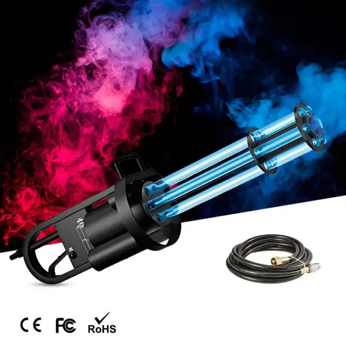 Sailwin RGB Jet Cannon: LED CO2 Cryo Gun for DJ &amp; Disco Parties