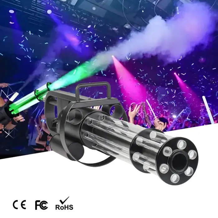 Sailwin RGB Jet Cannon: LED CO2 Cryo Gun for DJ &amp; Disco Parties