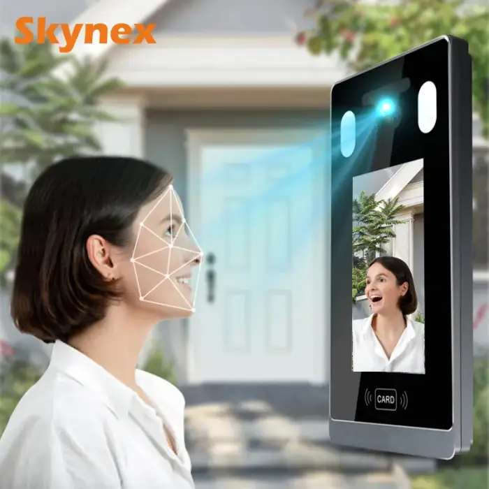 5 inch Smart IP door intercom system for apartments Home video