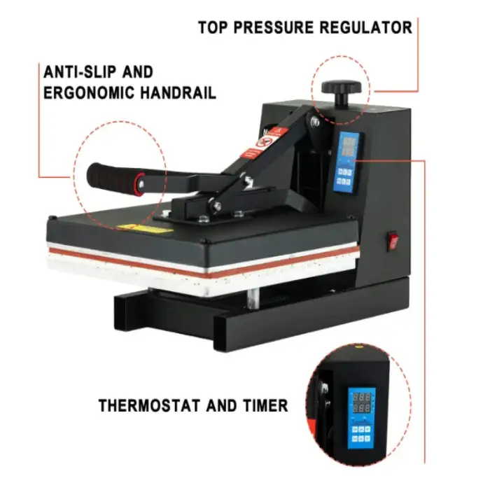 Factory 38cm*38cm  High Pressure Heat Press Machine