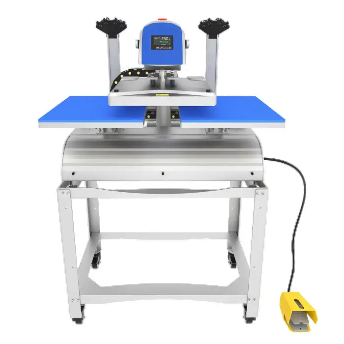 16 x 20 Inches Double Side Station Automatic Electric Heat Press Machine With Laser Alignment