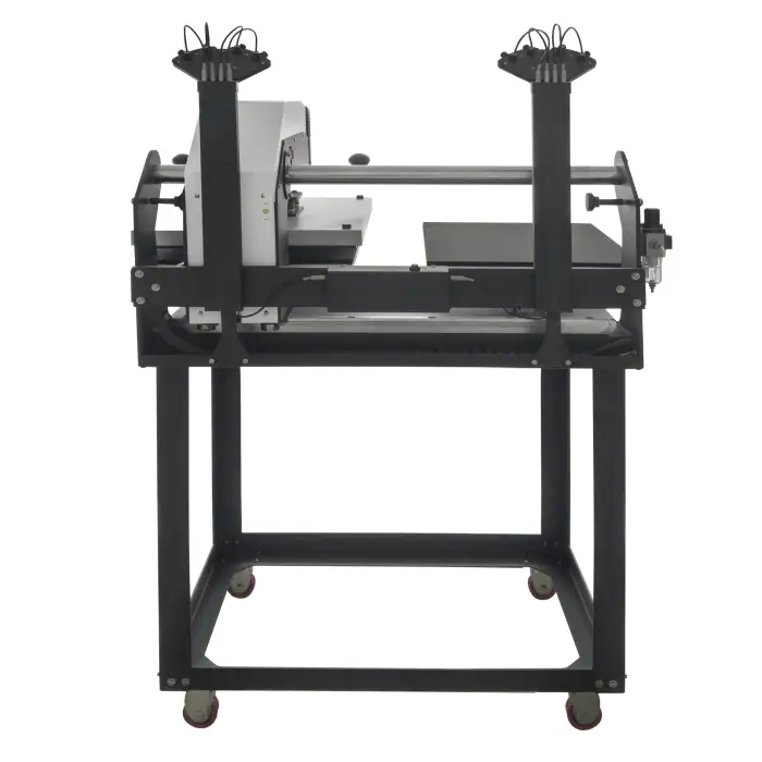 Pneumatic heat press machine Semi-auto Uniform pressure For tshirt heat press 40x50cm(16"x20") with stand