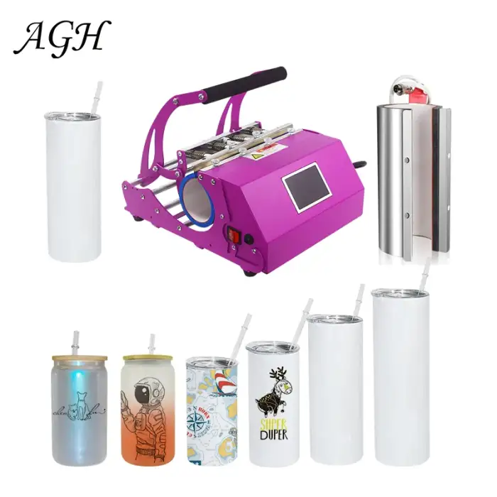 20oz/30oz Sublimation Tumbler Heat Press Machine |  Heat Press Printing