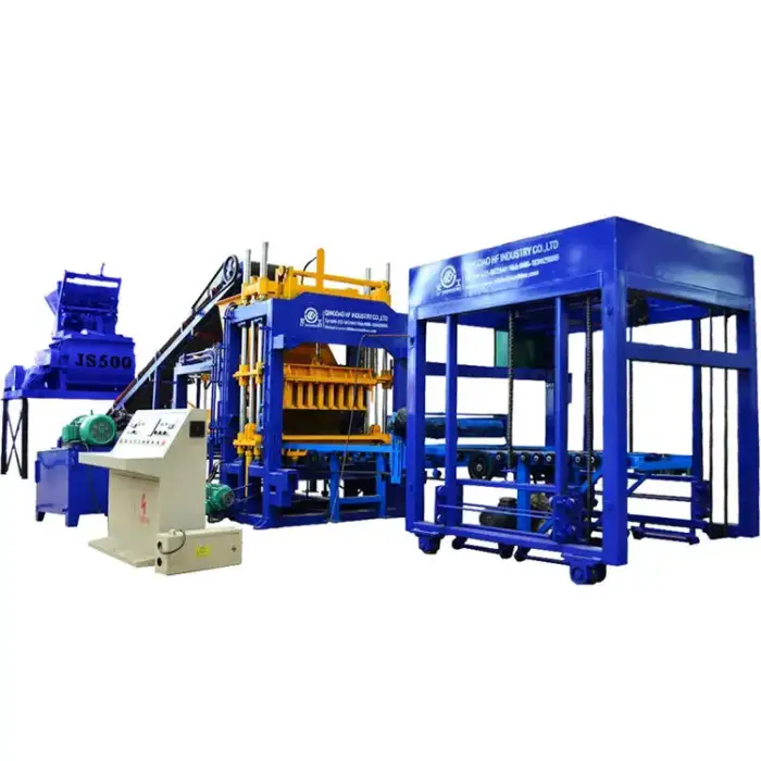 Construction Equipment: Cement Brick Making Machinery and Concrete Block Machine