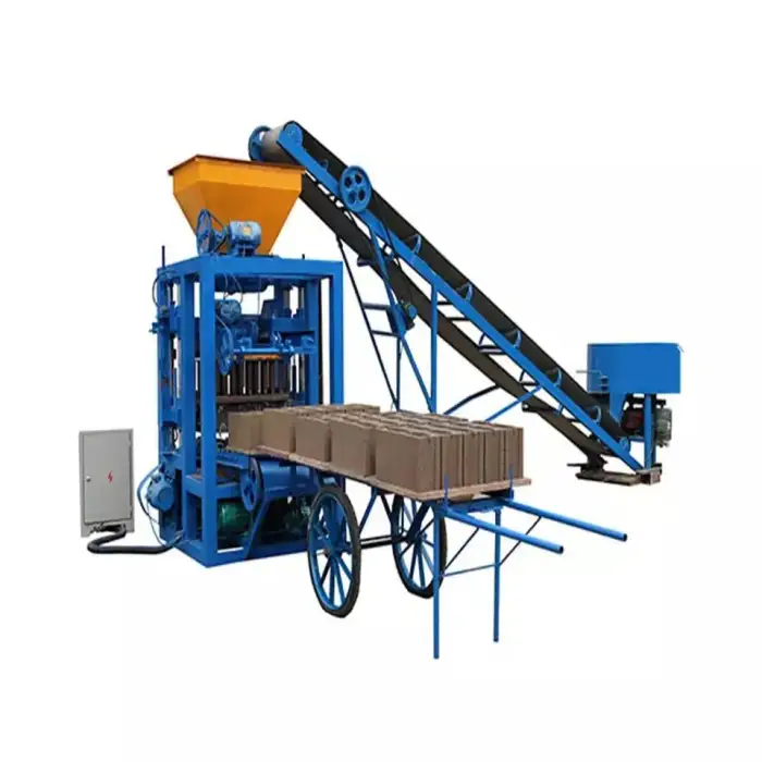 Construction Equipment: Cement Brick Making Machinery and Concrete Block Machine