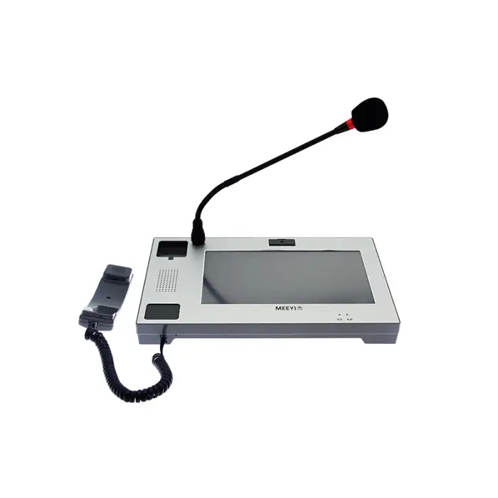 IP Network Intercom System Software SOS Call Center Telephone With  Call VOIP Microphone System