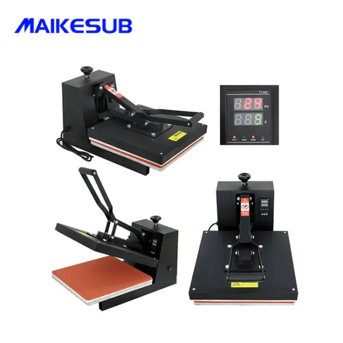 Sublimation printer machine 38x38 heat press transfer machine for flat T-shirts and plates