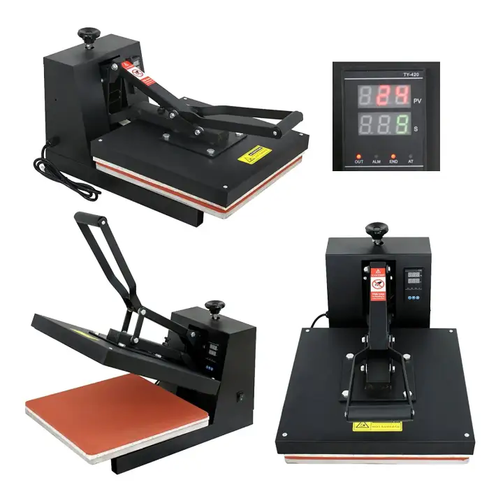 38x38 Heat Press Transfer Machine for Flat T-shirts and Plates | Sublimation Printer