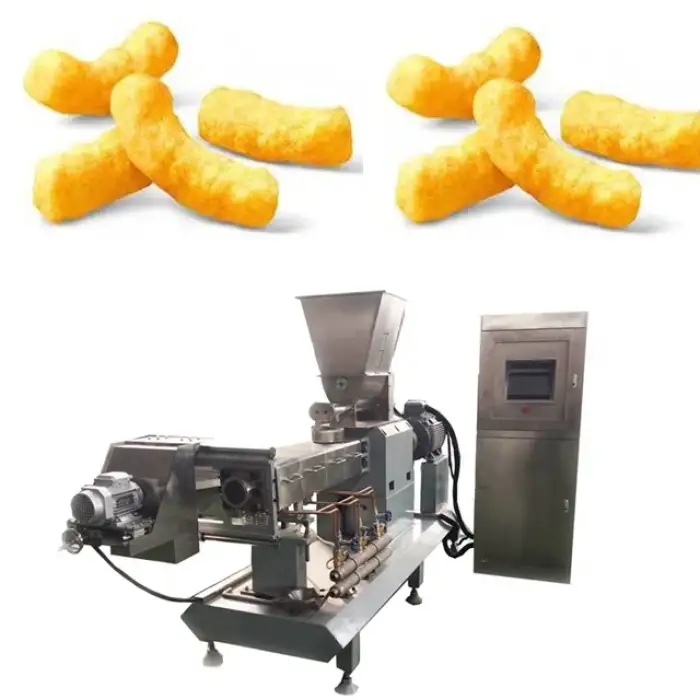 Automatic Corn Puffs Extruder Machine