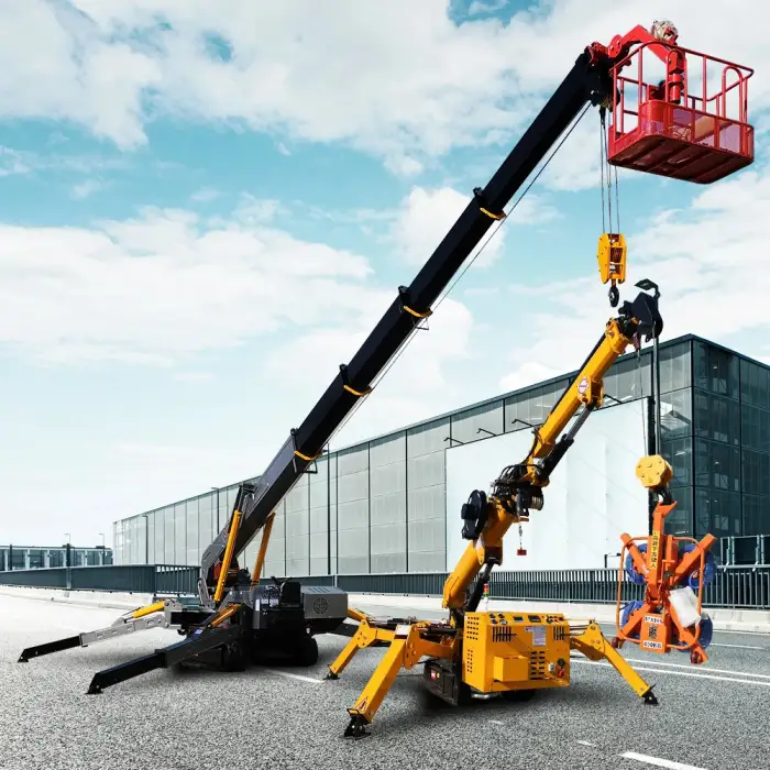 Small Crawler Crane With Telescopic Boom – Efficient Outdoor Construction Lifting