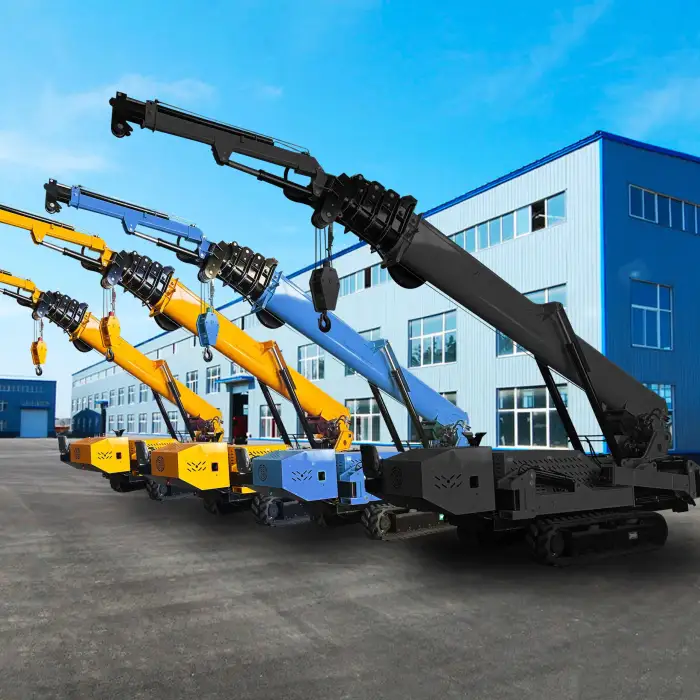 Small Crawler Crane With Telescopic Boom – Efficient Outdoor Construction Lifting