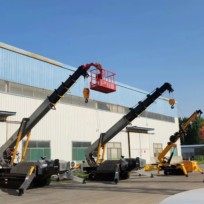 Small Crawler Crane With Telescopic Boom – Efficient Outdoor Construction Lifting