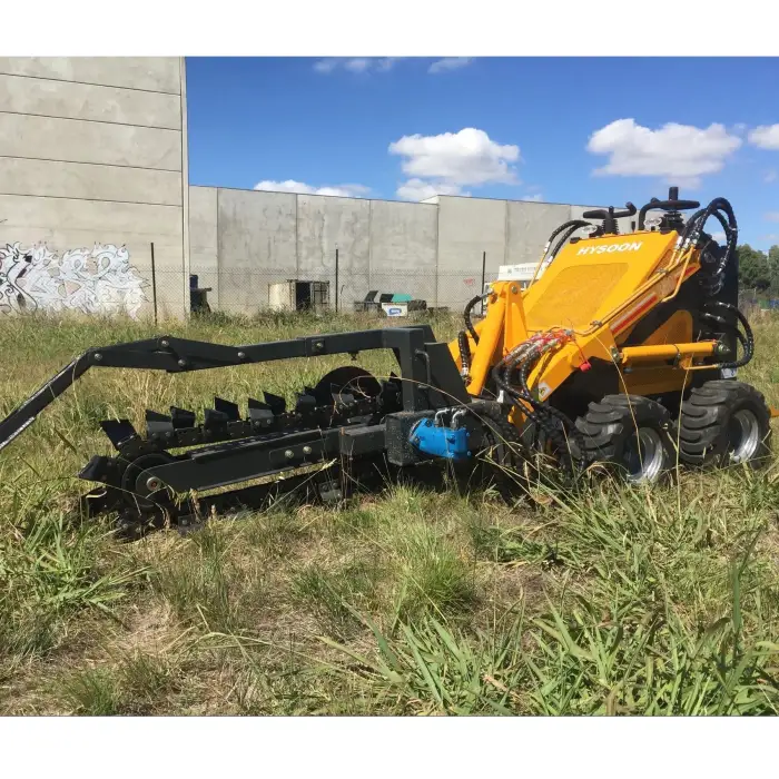 Mini Skid Steer Loader with Trencher