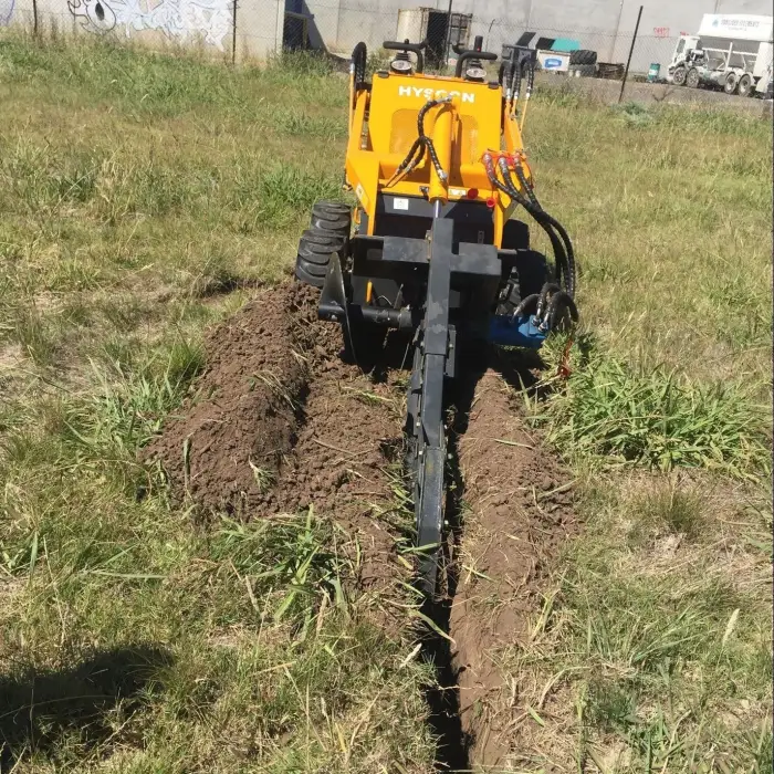 Mini Skid Steer Loader with Trencher