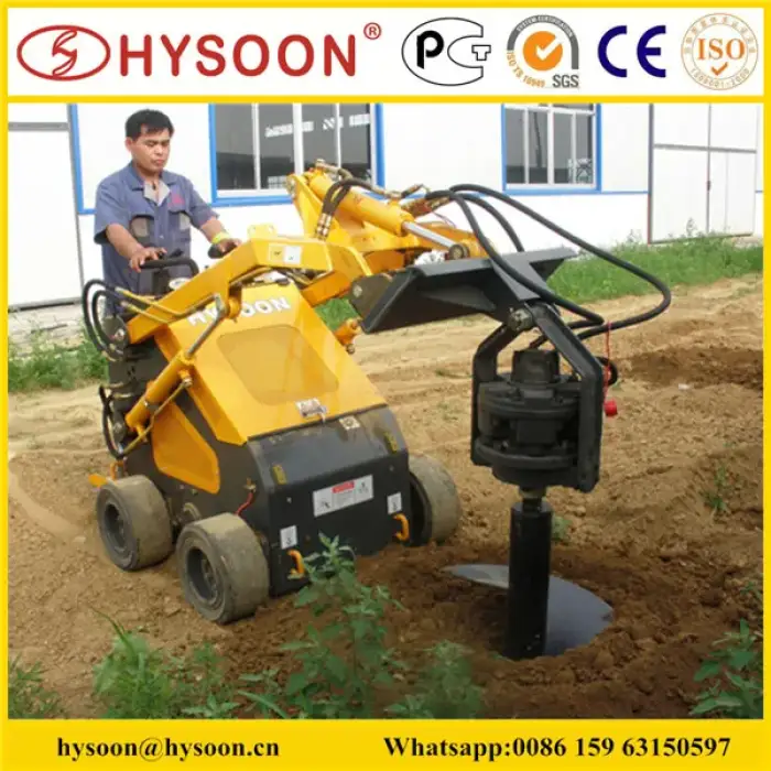 Compact skid steer loader