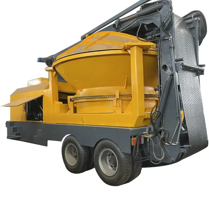 Industrial Disc Wood Crusher Stump Grinder Diesel Crushing Machine