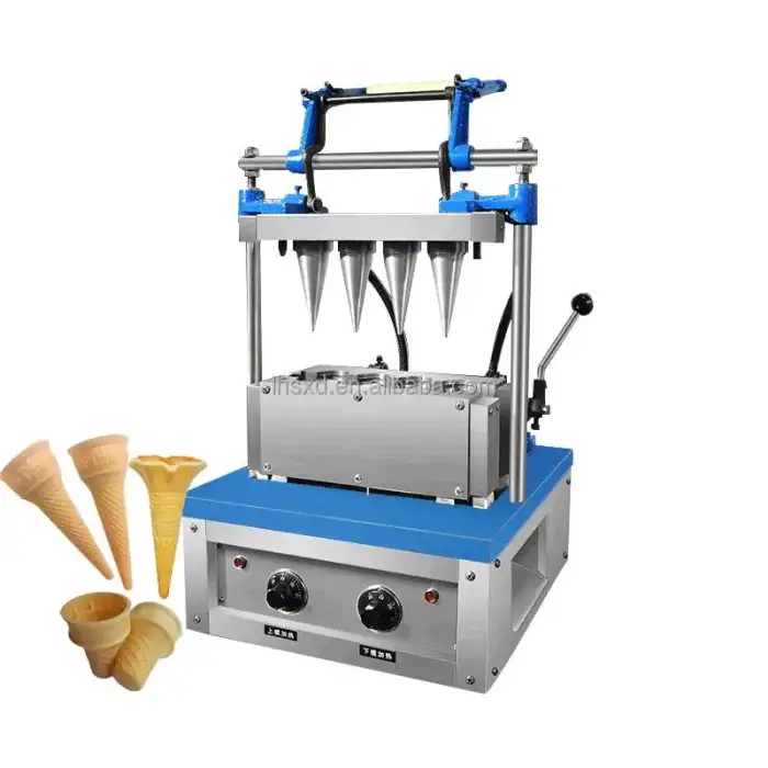 Ice Cream Cone Wafer Biscuit Making Machine with Best Price