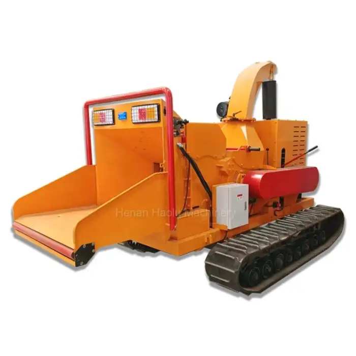 Mobile Branch Shredder Brush Crusher Wood Splitter