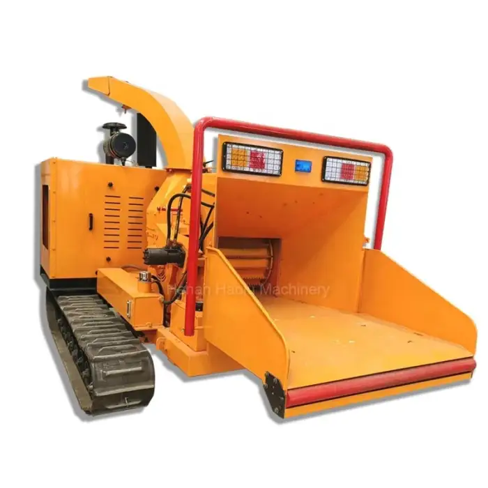 Mobile Branch Shredder Brush Crusher Wood Splitter