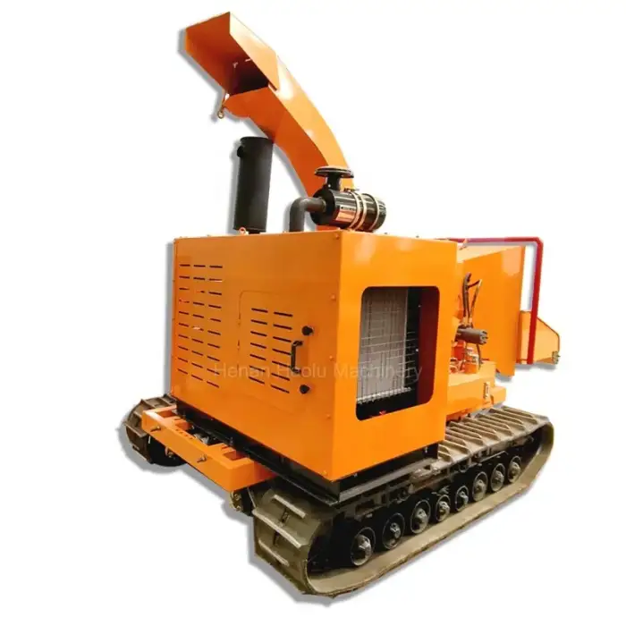 Mobile Branch Shredder Brush Crusher Wood Splitter