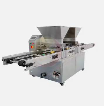 Automatic Decorate Extruder Drop Cutter Depositor Small Macaron Fortune Cookie Biscuit Maker