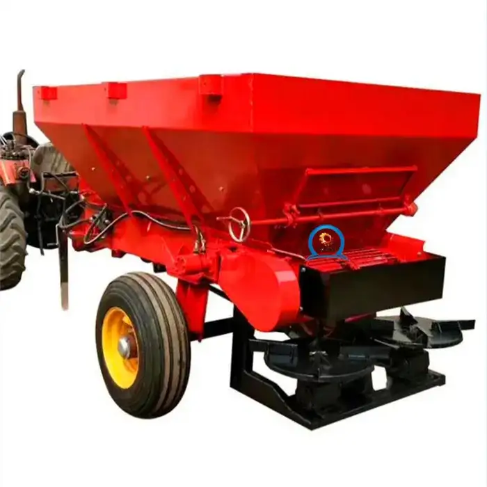 Agricultural fertilizer spreader rear throw fertilizer spreading machine manure spreaders