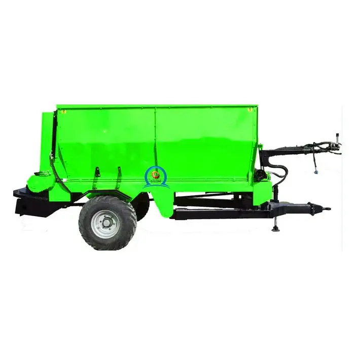 Agricultural fertilizer spreader rear throw fertilizer spreading machine manure spreaders