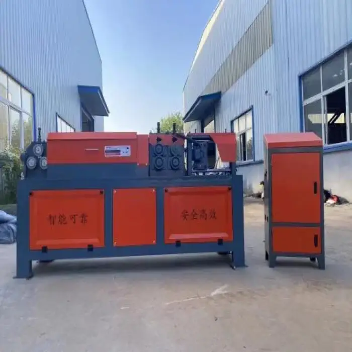 Fully Automatic Rebar Straightening And Cutting Machine